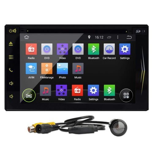 Pure android 4.4 car dvd player gps wifi 3g rds ipod 1080p video av-in sd+camera