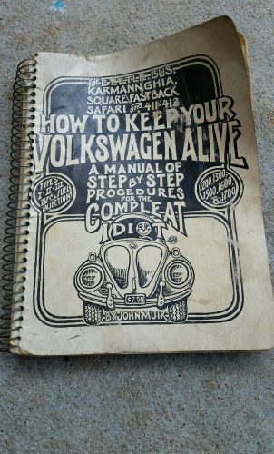 How to keep your volkswagen alive manual