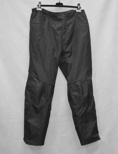 Tour master jean mens motorcycle riding touring protector pants size xl/36-38