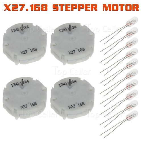 4x stepper motor odometer cluster gauge repair kit instrument + 10 free bulbs