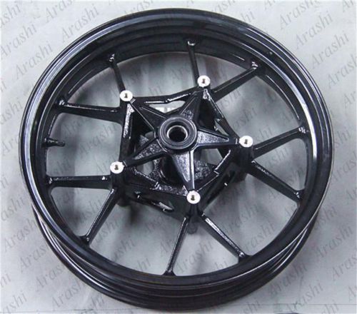 Front wheel rim for bmw s1000rr 2009-2015 2010 2011 2012 2013 2014 black s02