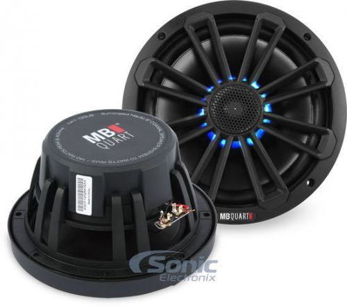 Mb quart nk1-120l single 70w rms 8&#034; nautic illuminated coaxial marine speaker