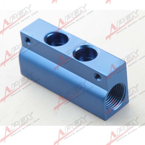 Genuine billet fuel rail kits for mazda 13bt s4/5 cnc billet aluminu new blue