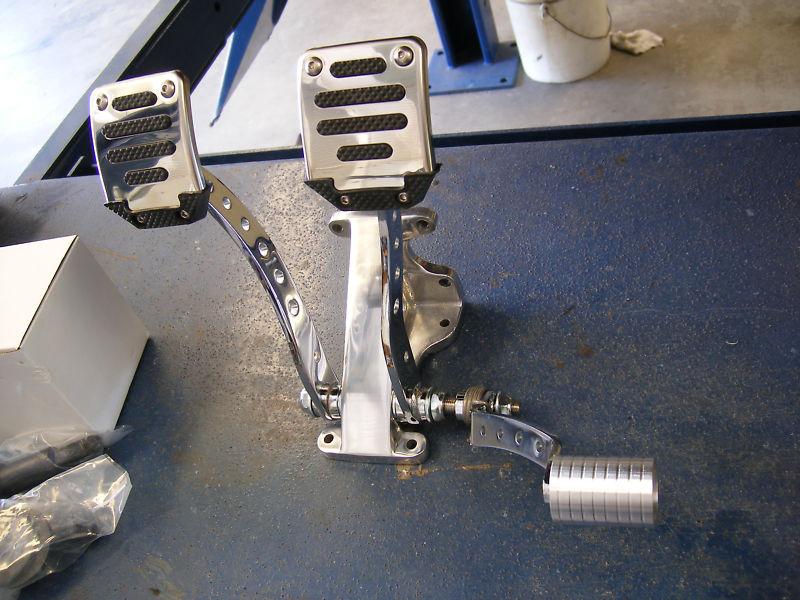 Off road floor mount pedal assembly like tilton or wilwood