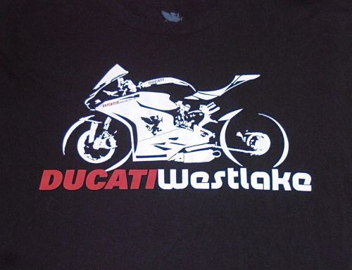 Ducati westlake 1199 panigale thousand oaks so calif motorcycle dealer t shirt