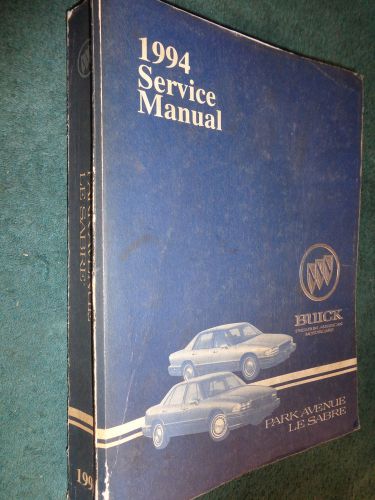 1994 buick park avenue / lesabre electrical shop manual / original g.m. book!