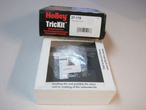 Holley 37-119 trickit, renew kit, carburetor kit, 4160 vacuum secondary, nip