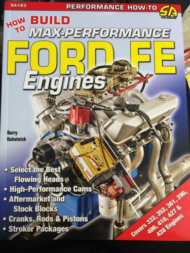 Sa designs sa183 book - ford ht build max perf ford fe engines