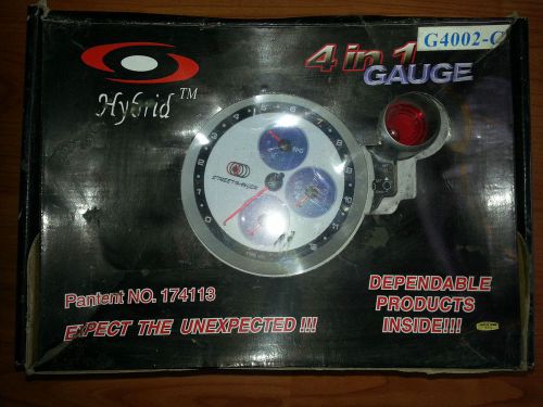 4 in 1 gauge honda acura crx civic integra b16a b18a