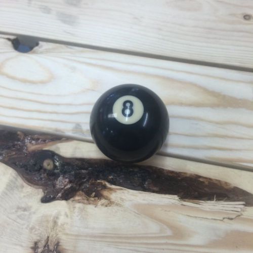 Custom 8-ball shift knob fits hurst lokar bm shifters quarter slap stick parts