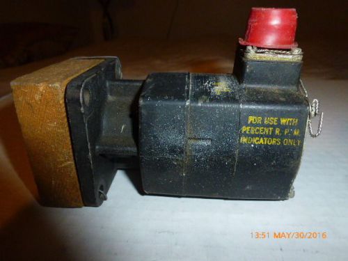 Jack &amp; heintz   tach generator    p/n h60-000     an5544-3