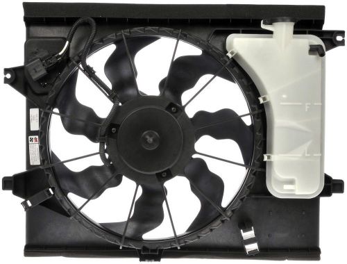 Engine cooling fan assembly dorman 620-859 fits 12-13 kia soul 2.0l-l4