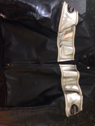 Leather vanson jacket