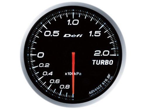 Defi df09901 advance bf gauge white illumination 60mm turbo boost