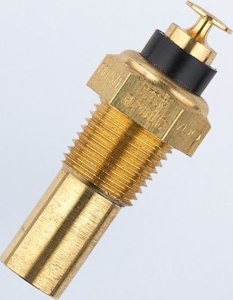 Vdo 323-095 temperature sender: 250f/120c - 1/8-27 npt - spade - single