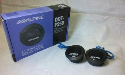 Cheap !!!! cheap !!!! 1 pair tweeter alpine ddt-f25b new car audio dome