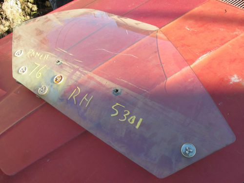 1976 ford ranchero right passenger side oem door glass tinted sun x