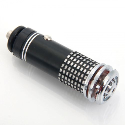 New 12v mini plug in socket auto car fresh air purifier / oxygen bar ionizer