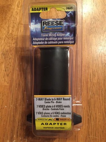 Reese towpower 74645 7-way to 6-way adapter