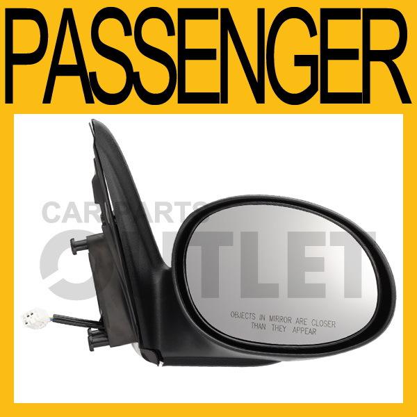 04-10 pt cruiser non foldaway power mirror passenger side for non 2dr conv right