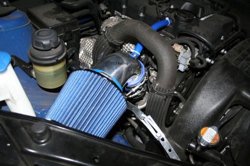 Fit for 10-12 genesis coupe 2.0l turbo cold air intake kit +dry filter