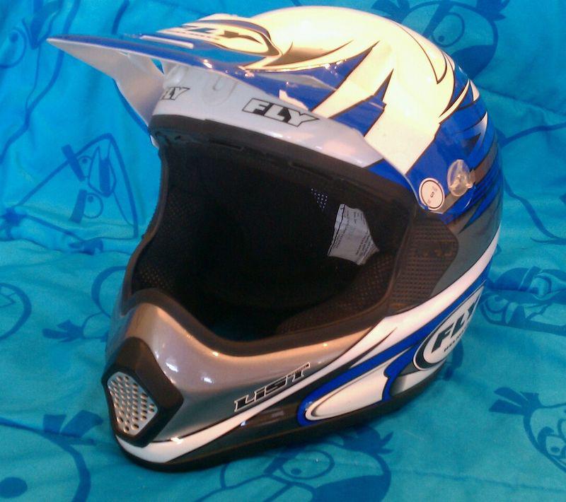 Fly motorcross offroad motorcycle helmet adult sz sm. great cond. 