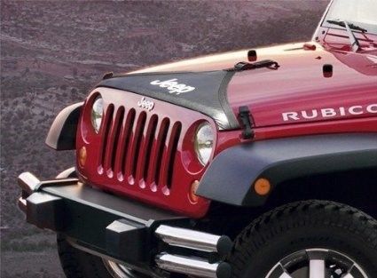 07-16 jeep wrangler mopar t-style hood cover