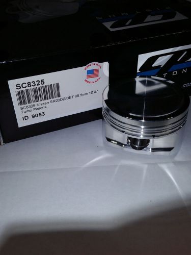 New hd cp carrillo pistons for nissan sr20de / det 86.5mm 10.0:1 hd sc8325