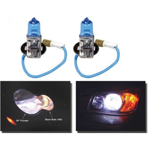 Headlight 55 watt h3 super white bulbs