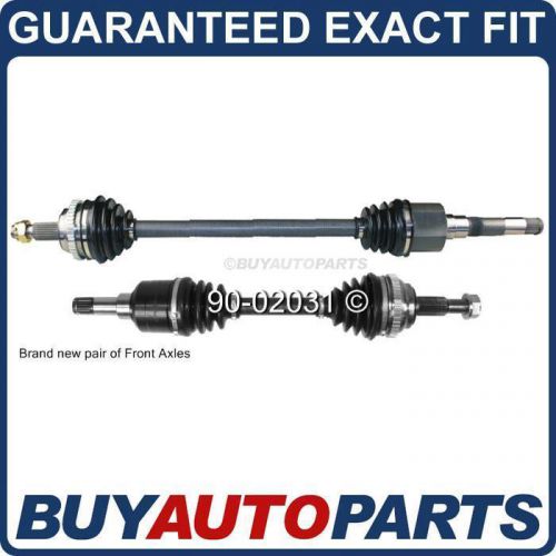 Pair new front left right cv drive axle shaft assembly for dodge &amp; plymouth neon