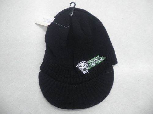 New arctic cat team arctic skull with brim beanie hat - part 5213-039