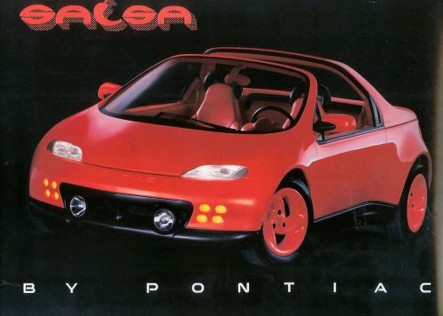 Pontiac salsa concept brochure  rare!