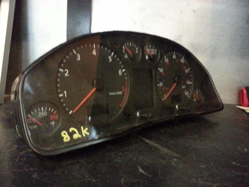 Audi audi a6 speedometer (cluster), 2.8l, mph 01