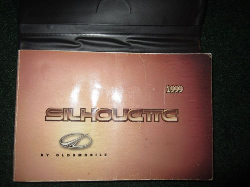 1999 oldsmobile silhouette owner&#039;s manual dealer case owners olds