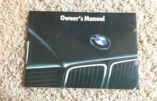 1991 bmw 735i 735il 750il owners manual parts service e32 manual 1992 same day s