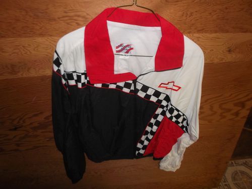 Vintage chevrolet team racing jacket~from jon moss collection~xlarge