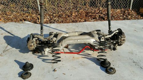 2003 nissan 350z rear sub frame with extras,  rear eibach springs 1355441