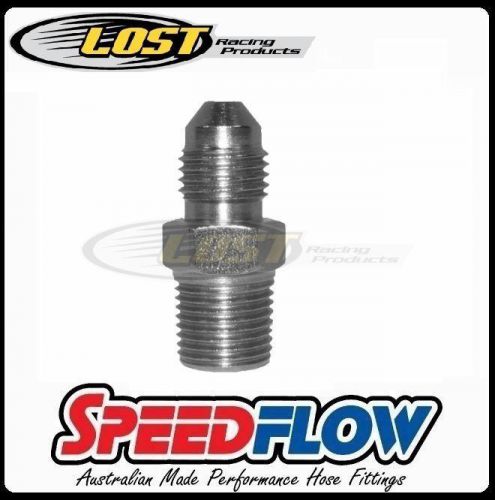 Speedflow -03 an male to 1/16&#034; npt male thread 300 series adapter 380-03-01