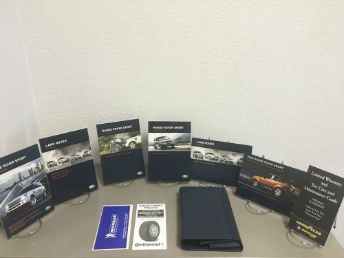 2006 range rover sport oem owner&#039;s manual w/ navigation - fast free shipping