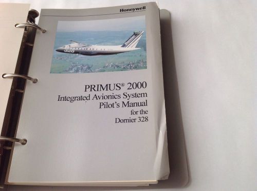 Honeywell primus 2000 integrated avionics system pilot&#039;s manual for dornier 328