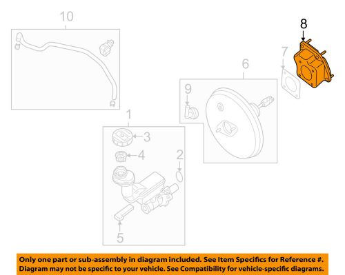 Nissan oem 07-12 sentra-booster assembly spacer 47211et000