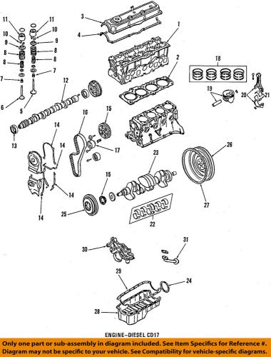 Buy NISSAN OEM 84-86 Sentra-Valve Cover Gasket 1327016A01 in Union City ...