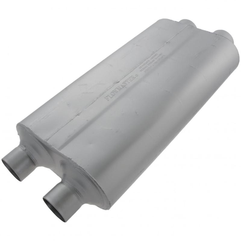 Flowmaster 50 big block muffler - 3.00 dual in / 2.50 dual out - mild sound