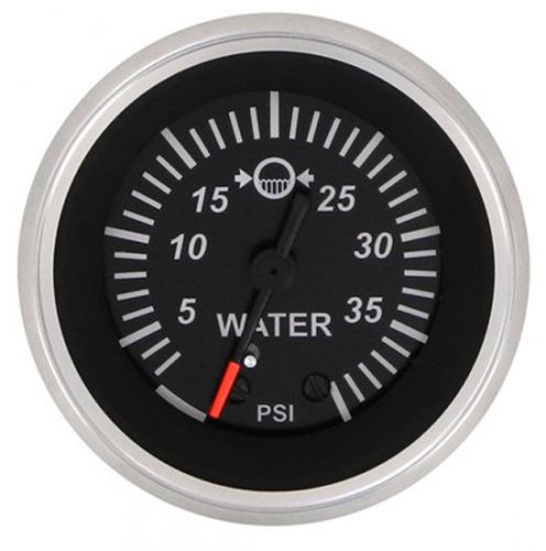 Sierra black sterling water pressure gauge kit 0-35 psi