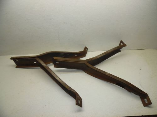 71 72 1971 1972 dodge charger front bumper frame support braces brackets irons