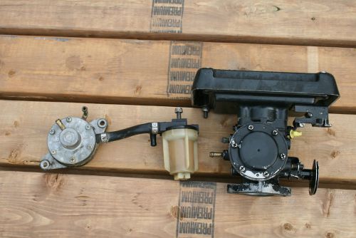 89 seadoo sp carburetor, fuel pump, spark arrestor, filter