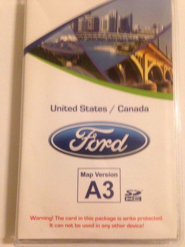 Ford lincoln sd card chip navigation