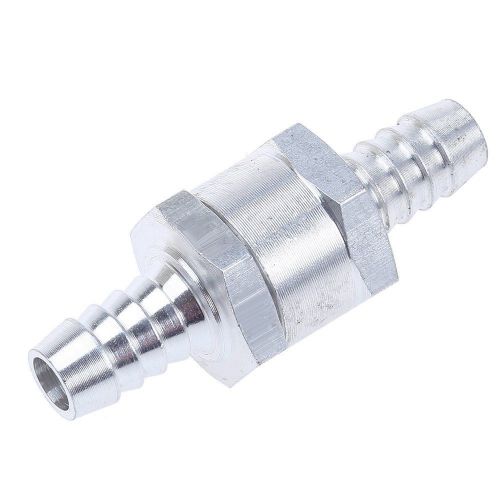 Aluminium vehicle fuel non return check valve single-track petrol diesel 10mm