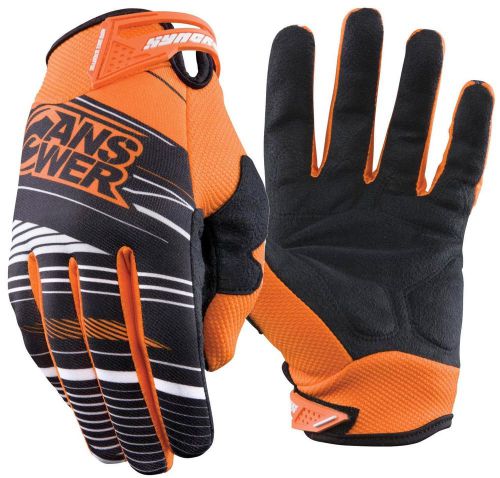 New answer syncron gloves glove xl  xlarge  mx atv  motorcross sport  orange