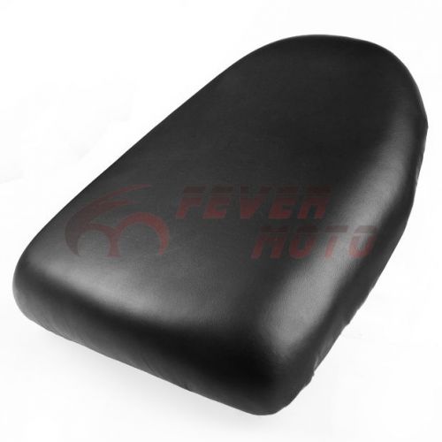 1pcs rear black leather seat passenger pillion fit suzuki hayabusa gsx1300r fm